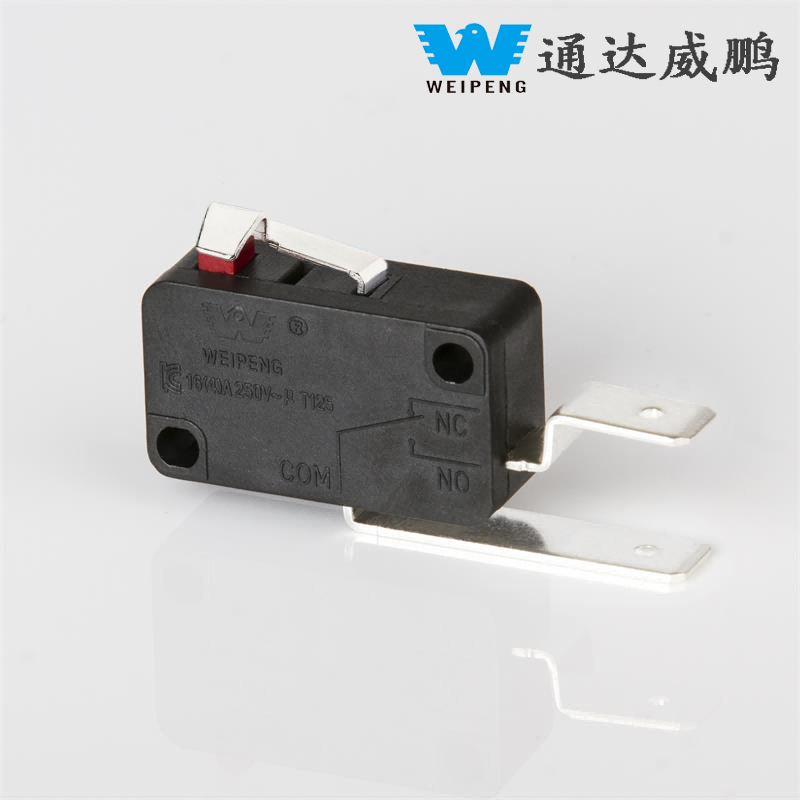 Micro-interrupteur à broche en fer/cuivre 16A, accessoires pour appareils ménagers
