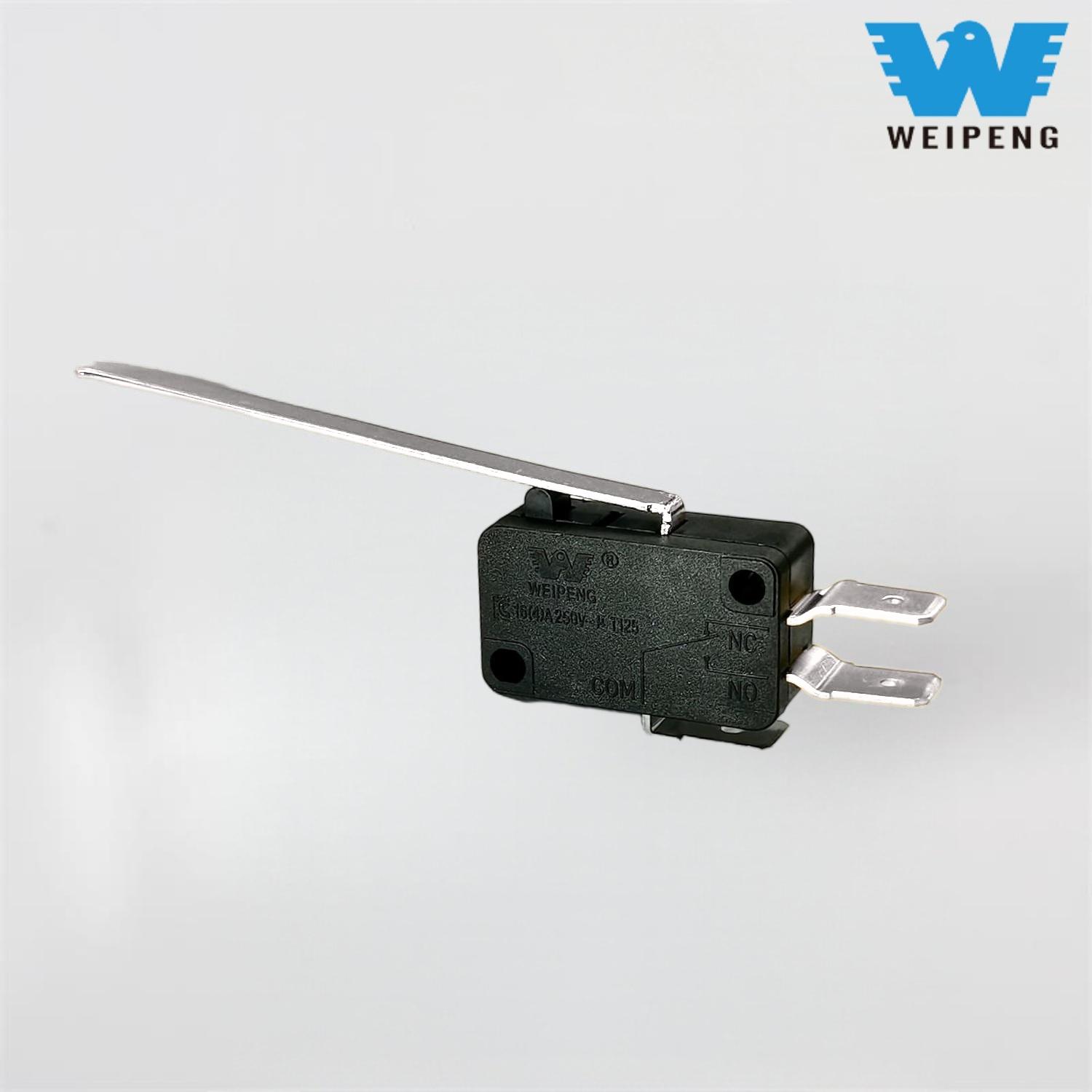 L'interrupteur de fin de course à levier classique renforce la sécurité industrielle