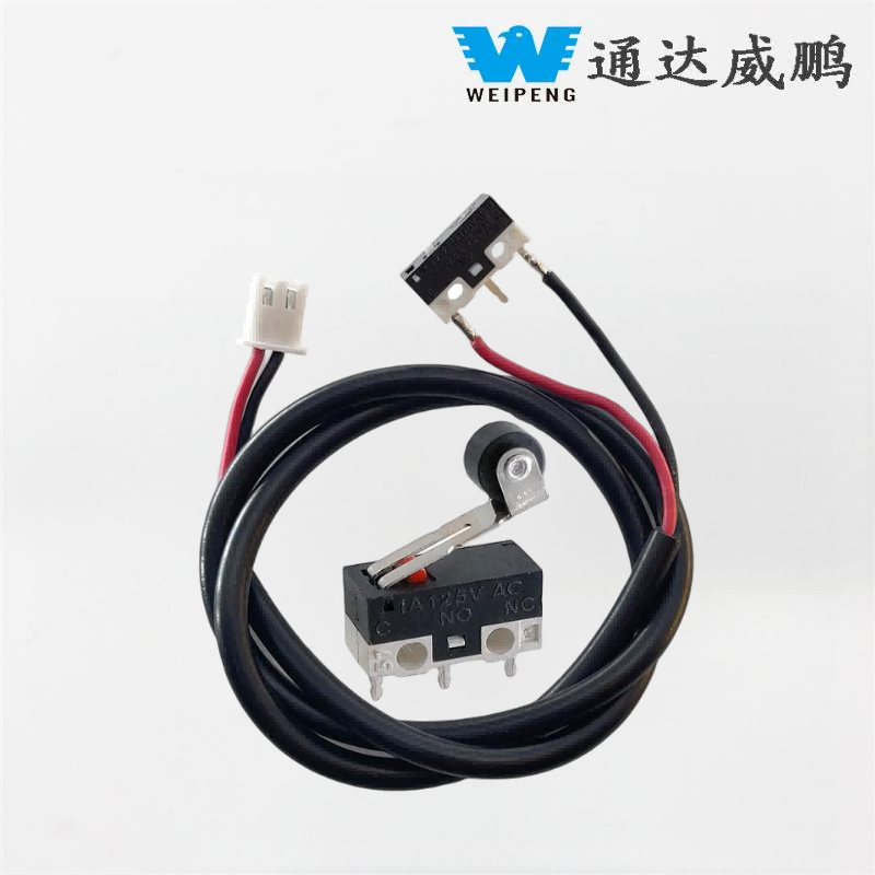 Micro-interrupteur durable avec languettes à pression et à souder