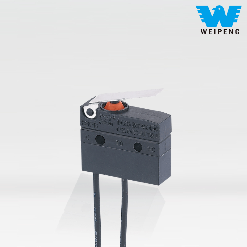 Limite de détection de voyage IP67, interrupteur normalement ouvert