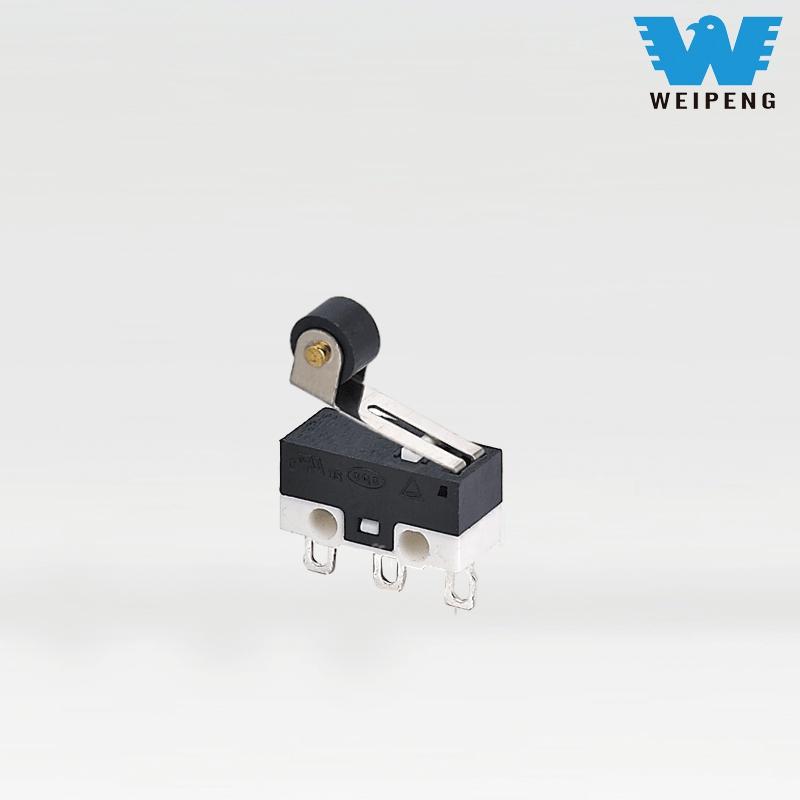 Micro trépied de souris avec interrupteur à clic avec broches droites et courbées