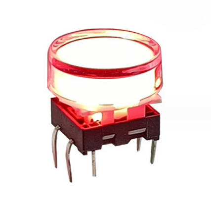 Interrupteur Tactile Carré Transparent Luminescence