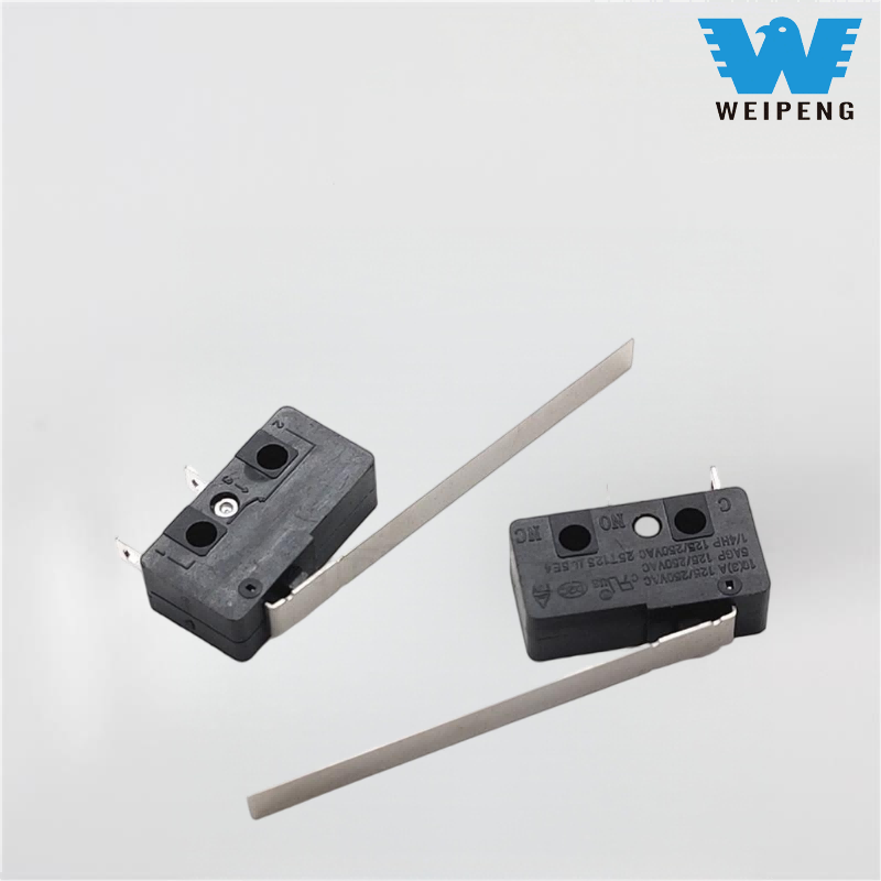 Interrupteur de fin de course avec levier courbé/poignée/rouleau en cuivre