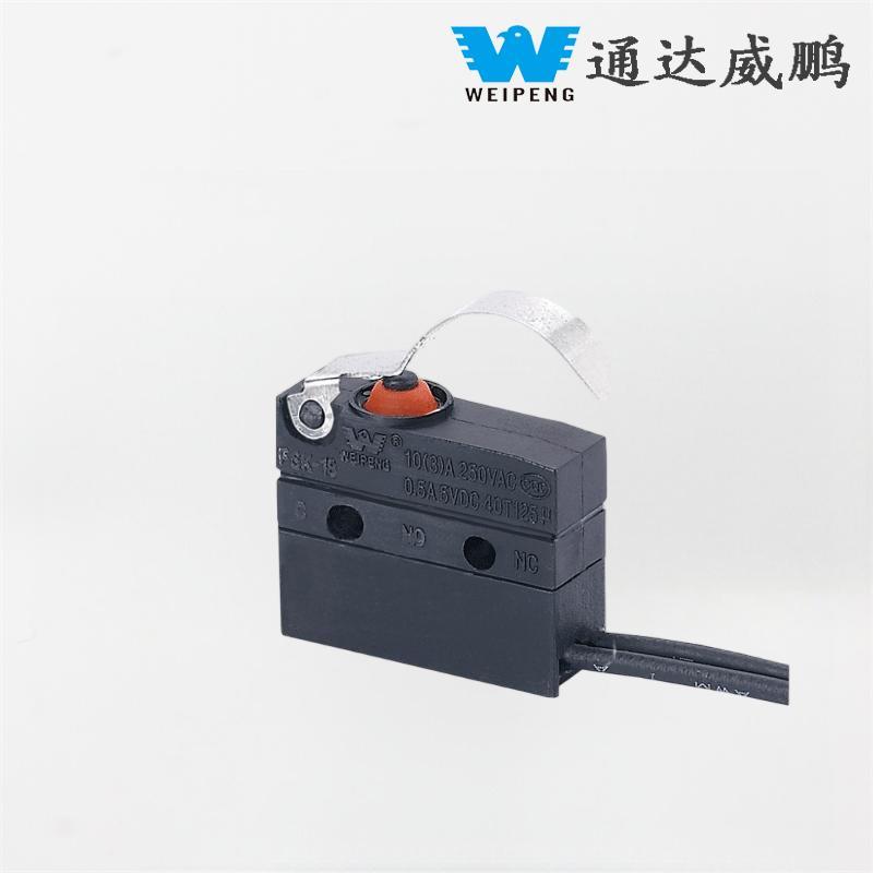 Micro-interrupteur de siège automobile IP67 à sortie latérale Weipeng 10A