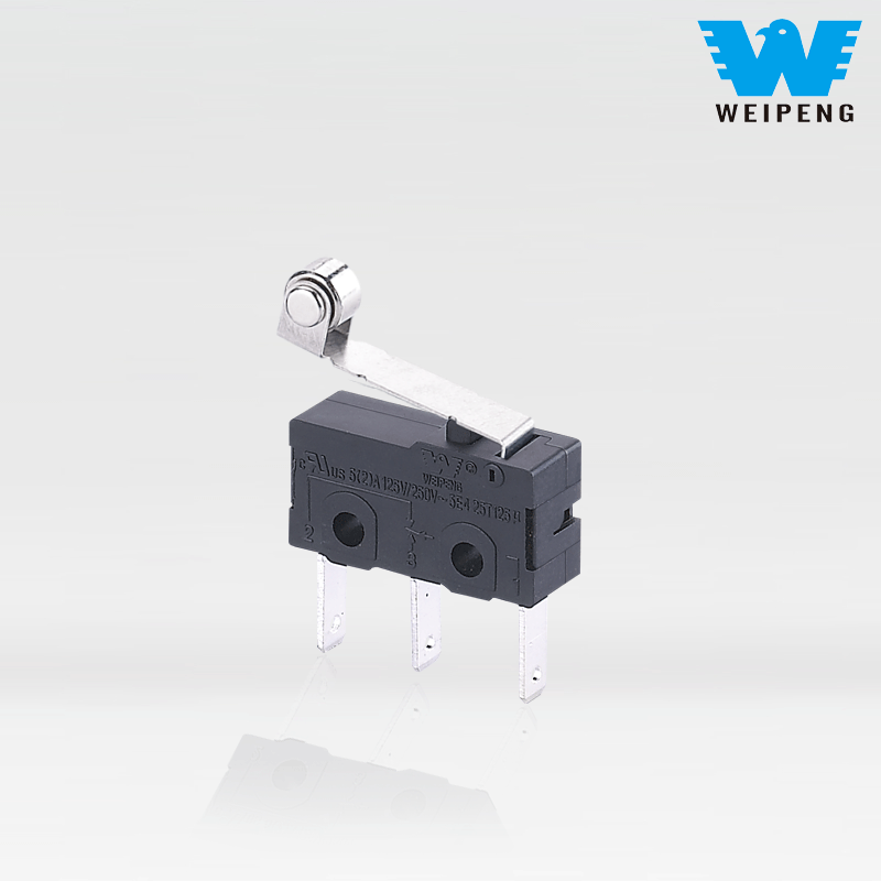Weipeng 5A 125V 250V micro-interrupteur d'équipement industriel à 3 broches résistant aux hautes températures