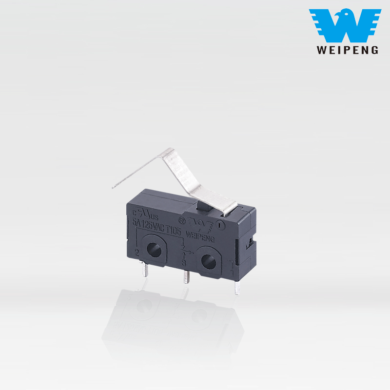 Weipeng fabricant vente en gros 5A micro-interrupteur résistant aux hautes températures pour petits appareils électroménagers